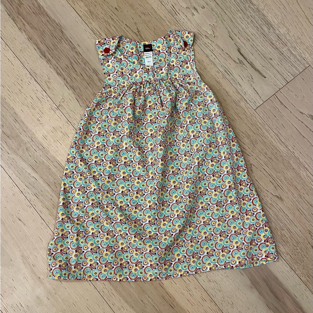 Tea Collection Colorful Patterned Kids Dress